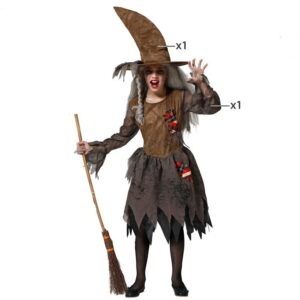 DISFRAZ DE BRUJA MALVADA PARA NIÑA