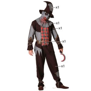 DISFRAZ DE ESPANTAPÁJAROS ASESINO