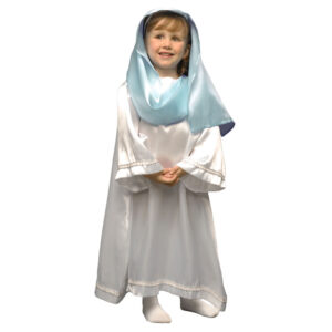 DISFRAZ DE VIRGEN MARIA NIÑA