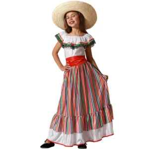 DISFRAZ DE MEJICANA PARA NIÑA