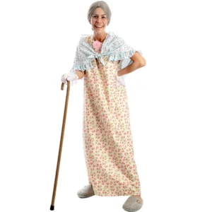 DISFRAZ DE ANCIANA PARA MUJER