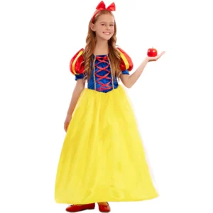 DISFRAZ DE BLANCANIEVES PARA NIÑA