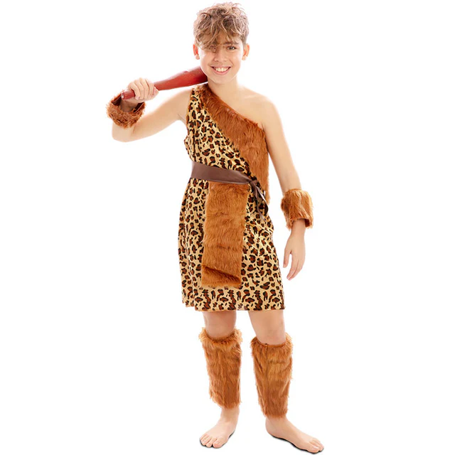 DISFRAZ CAVERNÍCOLA DE NIÑO