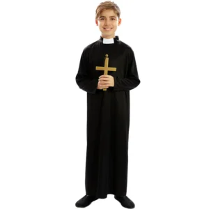 DISFRAZ DE CURA PARA NIÑO