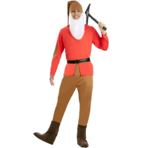 DISFRAZ DE ENANITO ROJO HOMBRE