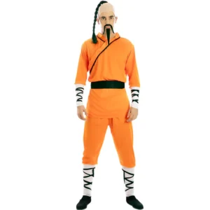 DISFRAZ DE MAESTRO SHAOLIN KUNG-FU HOMBRE