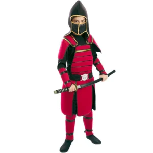 DISFRAZ DE SAMURAI NINJA PARA NIÑO