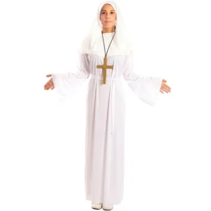 DISFRAZ DE MONJA NOVICIA MUJER