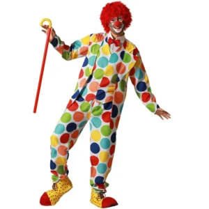 DISFRAZ DE PAYASO LUNARES HOMBRE