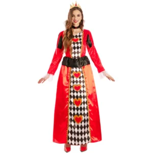 DISFRAZ REINA DE CORAZONES MUJER