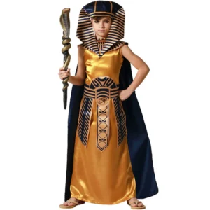 DISFRAZ DE EGIPCIO AZUL Y DORADO NIÑO