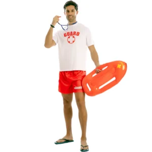 DISFRAZ DE SOCORRISTA UNISEX ADULTO