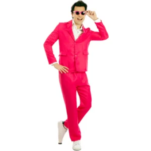 DISFRAZ TRAJE DE NEÓN ROSA HOMBRE
