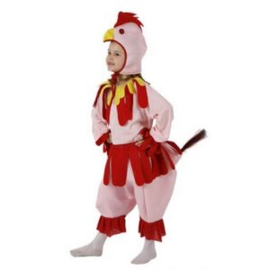 DISFRAZ DE GALLINA PARA NIÑA