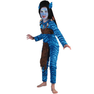 DISFRAZ DE AVATAR PARA NIÑA