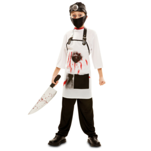 DISFRAZ DE CARNICERO ASESINO INFANTIL