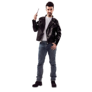 DISFRAZ CHAQUETA POLIPIEL GREASE HOMBRE