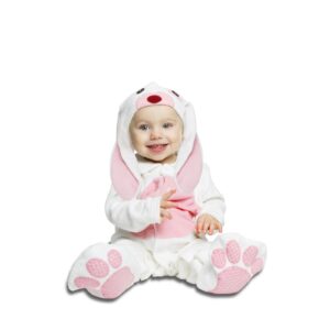 DISFRAZ DE CONEJITO ROSA BEBÉ