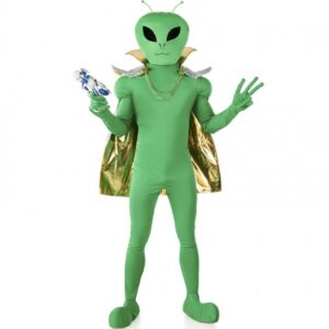 DISFRAZ DE ALIEN EXTRATERRESTRE HOMBRE