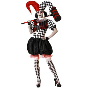 DISFRAZ DE ARLEQUÍN HALLOWEEN MUJER