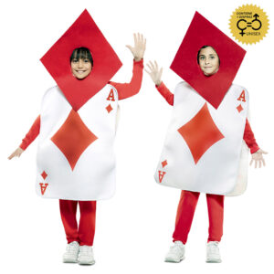 DISFRAZ DE AS DE DIAMANTES INFANTIL