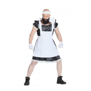 DISFRAZ DE ASISTENTA DEL HOGAR PARA HOMBRE