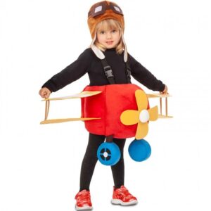 DISFRAZ DE AVIÓN PILOTO INFANTIL