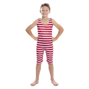 DISFRAZ DE BAÑISTA ROJO PARA NIÑO
