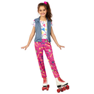 DISFRAZ DE BARBIE PATINADORA NIÑA