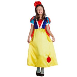 DISFRAZ DE BLANCANIEVES MANZANA NIÑA