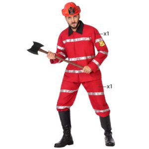 DISFRAZ DE BOMBERO PARA HOMBRE