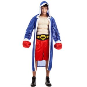 DISFRAZ BOXEADOR MUSCULOSO HOMBRE