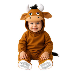 DISFRAZ DE BUEY PARA BEBÉ