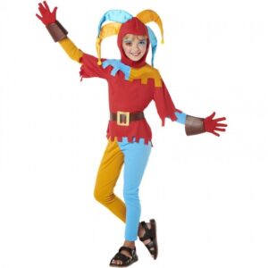 DISFRAZ DE NIÑA BUFÓN ARLEQUÍN