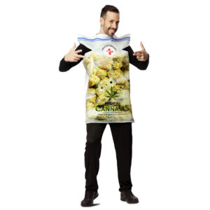 DISFRAZ DE CANNABIS UNISEX ADULTO