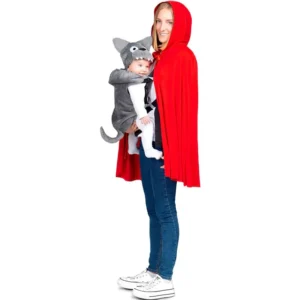 DISFRAZ PACK CAPERUCITA Y LOBITO MUJER