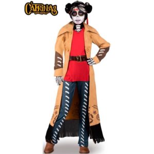 DISFRAZ DE CATRINA ANGÉLICA MUJER