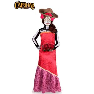 DISFRAZ DE CATRINA CASSANDRA NIÑA
