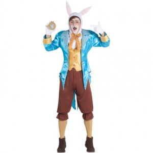 DISFRAZ DE CONEJO ALICIA PARA HOMBRE