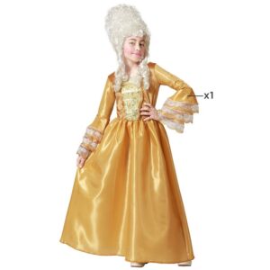 DISFRAZ DE CORTESANA DORADO NIÑA