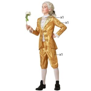 DISFRAZ DE CORTESANO DORADO NIÑO
