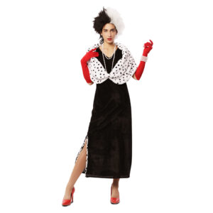 DISFRAZ DE CRUELA DE VIL MUJER