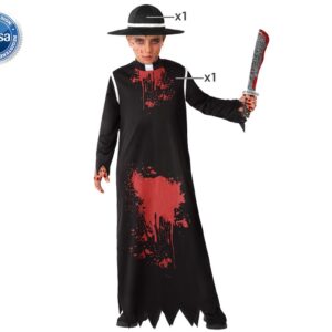 DISFRAZ DE CURA SANGRIENTO NIÑO