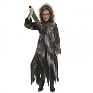 DISFRAZ DE DEMENTE PSICÓPATA NIÑA