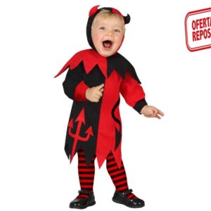 DISFRAZ DE DEMONIA PARA BEBÉ NIÑA