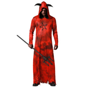 DISFRAZ DE DEMONIO ROJO HOMBRE