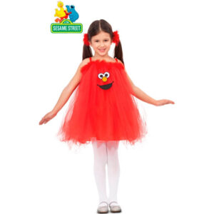 DISFRAZ DE ELMO CON TUTÚ BEBÉ Y NIÑA