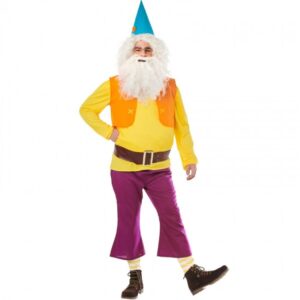 DISFRAZ DE ENANITO AMARILLO PARA HOMBRE