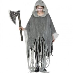 DISFRAZ PONCHO DE ZOMBIE INFANTIL