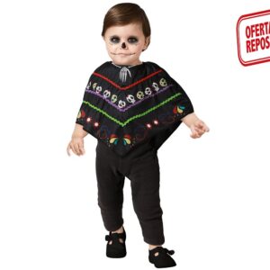 DISFRAZ DE ESQUELETO MEJICANO NIÑO